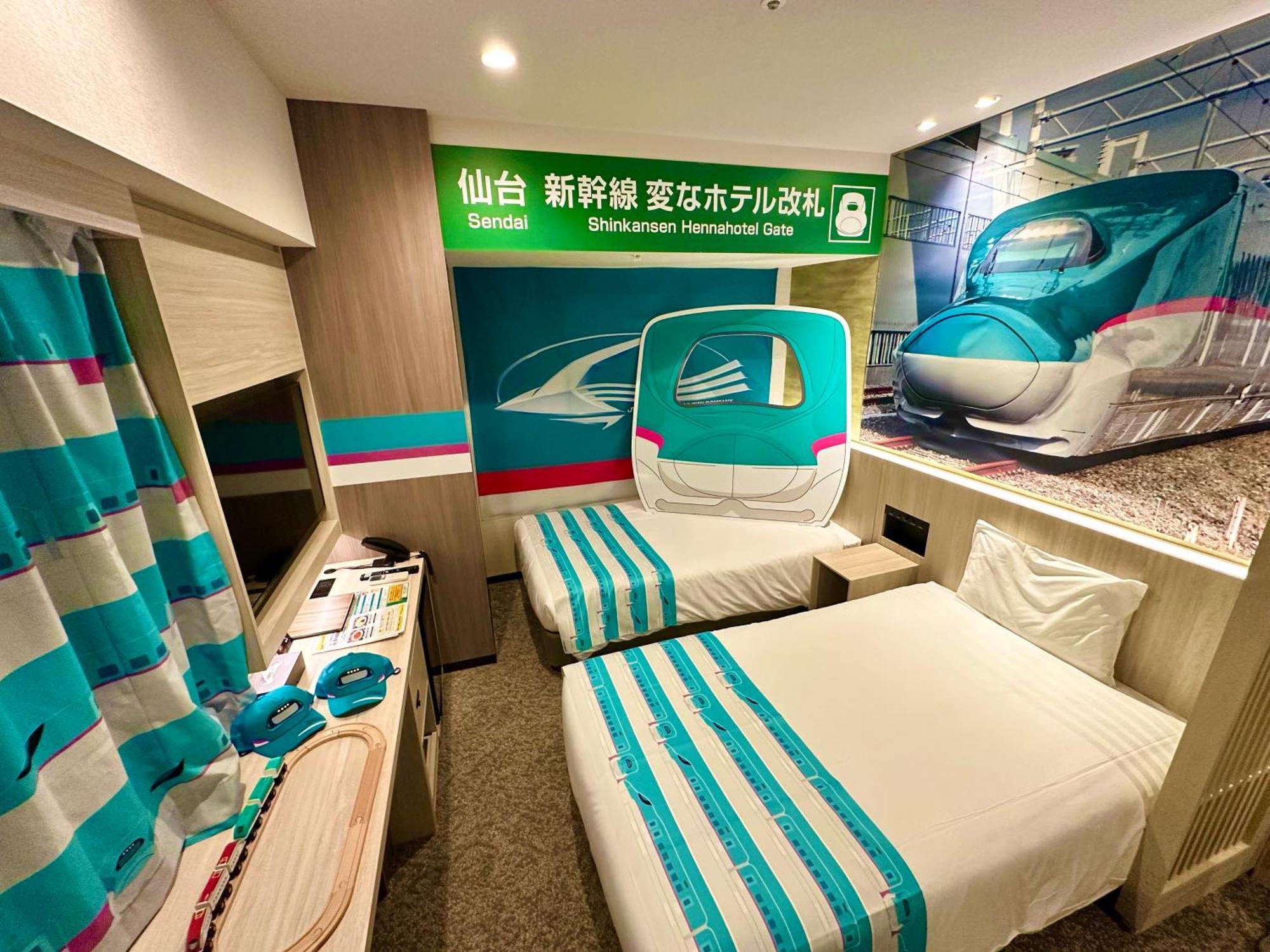 Henn Na Hotel Sendai Kokubuncho ภายนอก รูปภาพ