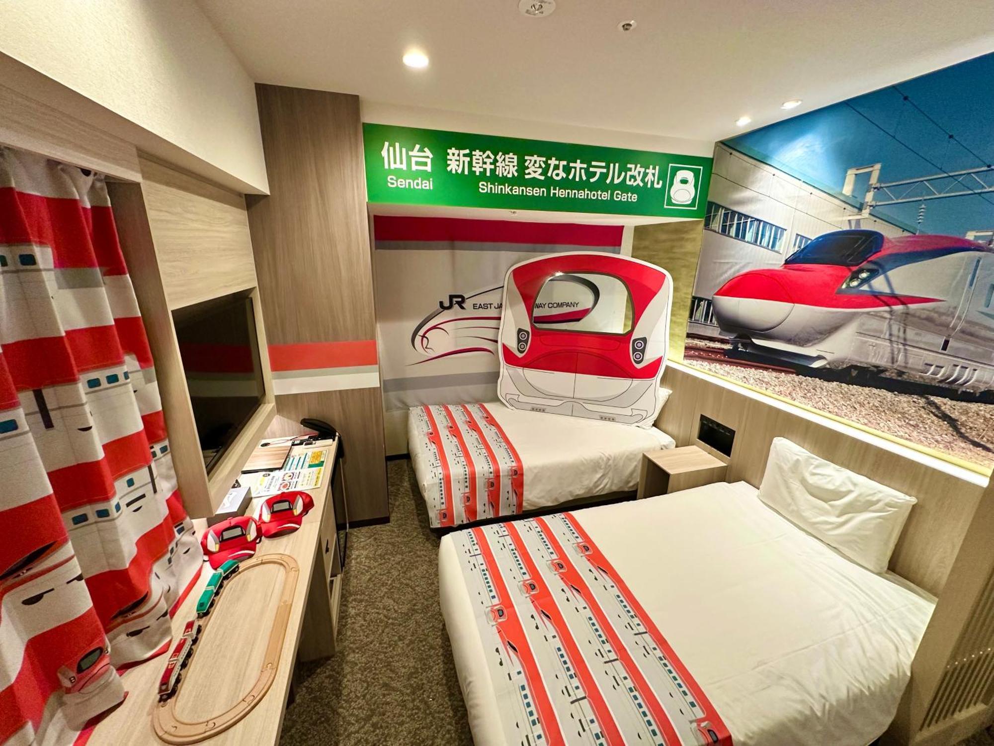 Henn Na Hotel Sendai Kokubuncho ภายนอก รูปภาพ